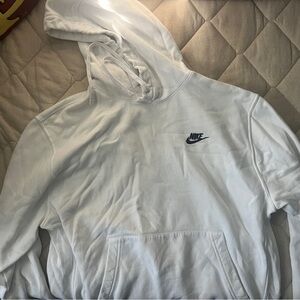 Nike Men's White Hoodie